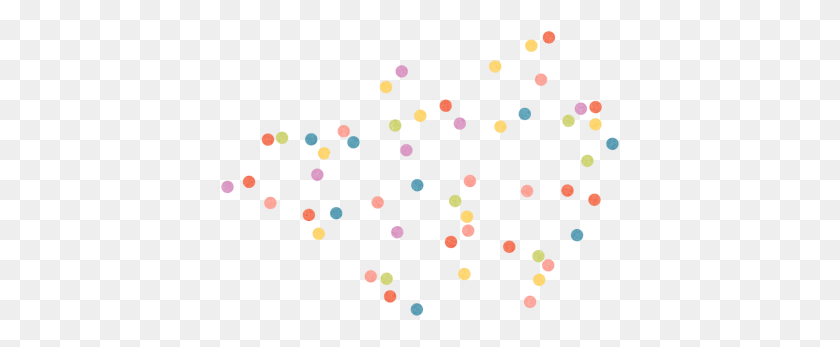 400x287 Download Confetti Free Png Transparent Image And Clipart - Rainbow PNG Transparent Background