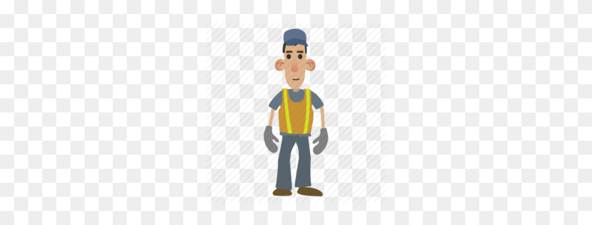 260x260 Download Construction Worker No Background Clipart Laborer Desktop - Construction Worker Clipart