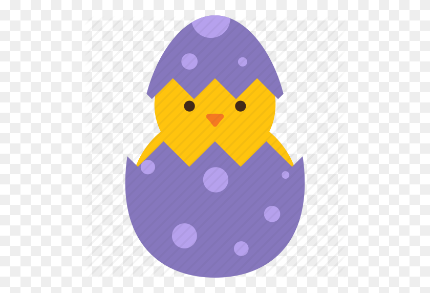512x512 Download Cracked Easter Egg Png Clipart Chicken Easter Egg Clip - Easter Clipart Free Download