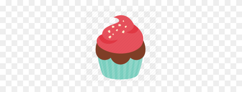 260x260 Download Cupcake Clipart Cupcake Frosting Icing Birthday Cake - Birthday Cupcake PNG