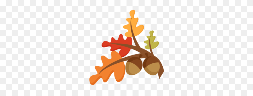 260x260 Download Cute Fall Leaves Clip Art Clipart Autumn Leaf Color Clip Art - Orange Color Clipart
