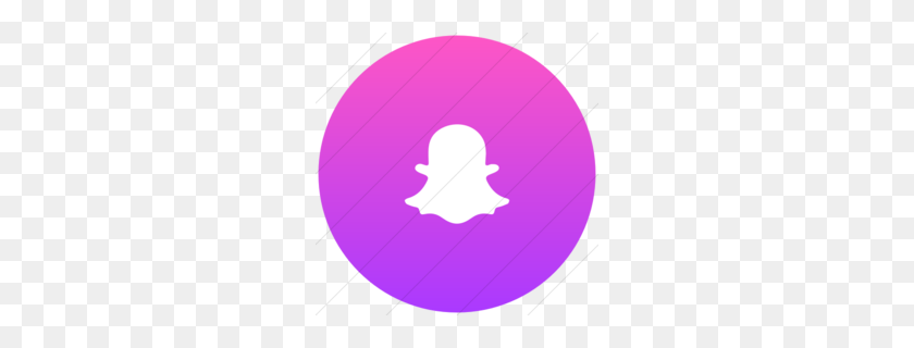 260x260 Png Милый Snapchat Значок Социальные Сети Компьютер - Милый Клипарт Спасибо