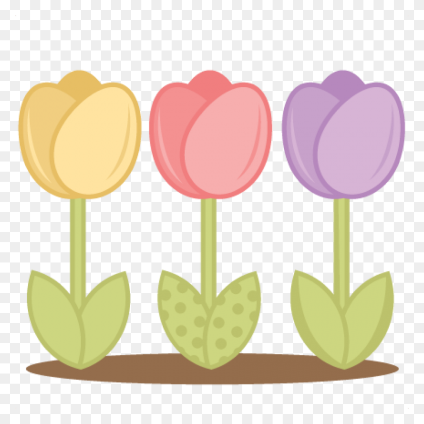 900x900 Download Cute Tulip Clipart Clip Art - Lavender Flower Clipart
