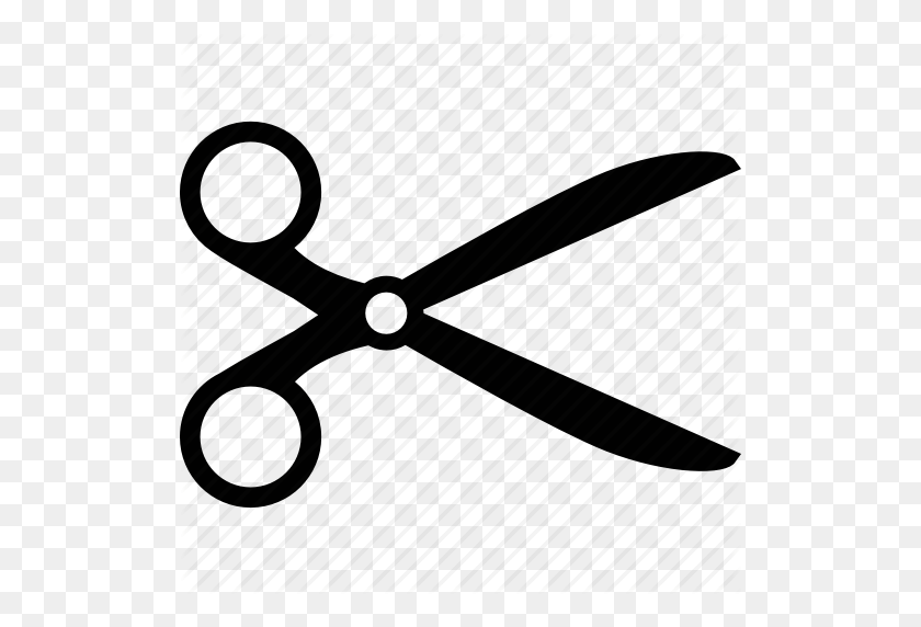 512x512 Download Cutting Scissors Icon Clipart Hair Cutting Shears - Scissors Clipart Black And White