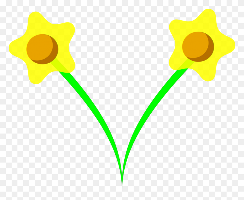 929x750 Download Daffodil Drawing Graphic Arts - Daffodil PNG