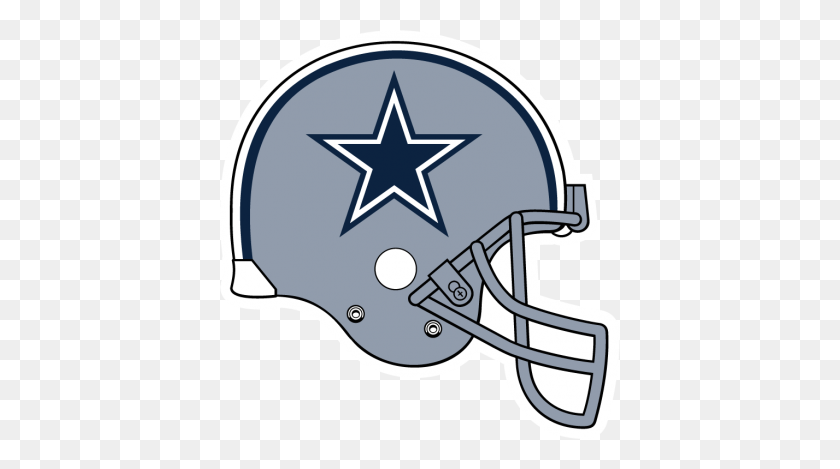 400x409 Download Dallas Cowboys Free Png Transparent Image And Clipart - Dallas Cowboys Helmet Clipart