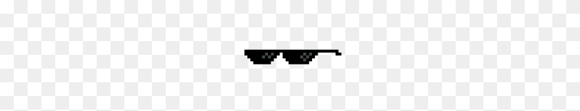 200x102 Download Deal With It Glasses Transparent Free Png Transparent - Pixel Glasses PNG