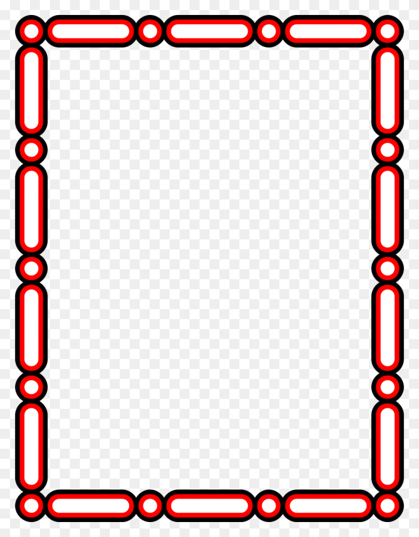 900x1174 Download Decorative Arts Clipart Picture Frames Borders And Frames - Red Circle With Line PNG