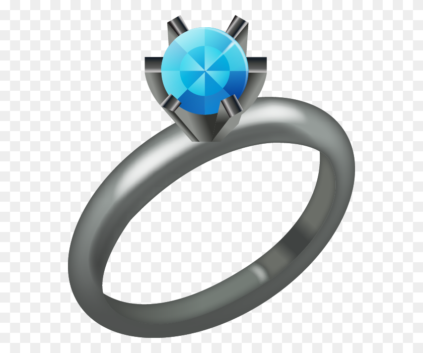 640x640 Скачать Diamond Ring Emoji Emoji Island - Ring Emoji Png