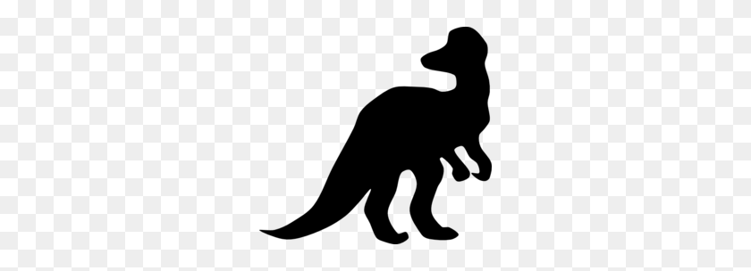 260x244 Скачать Силуэт Динозавра Png Клипарт Тираннозавр Стегозавр - Динозавр Картинки