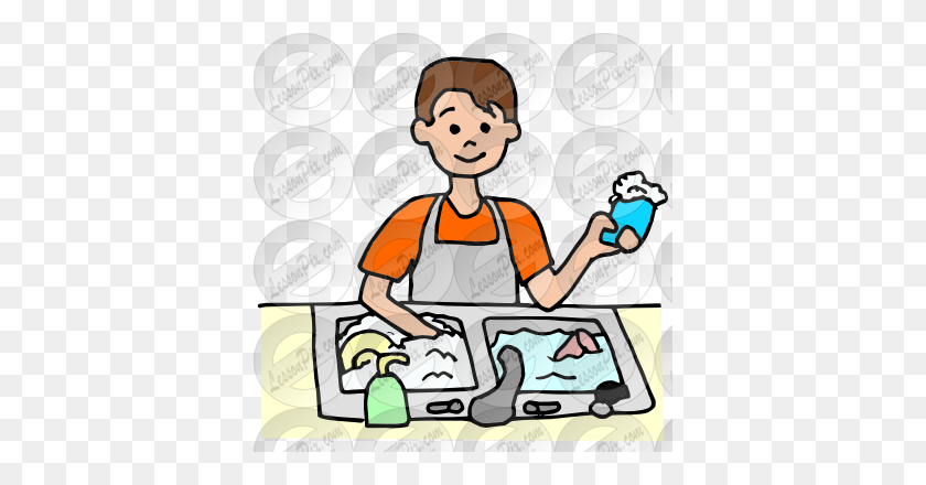380x380 Download Dish Washer Clipart Dishwasher Clip Art Kitchen, Man - Washer And Dryer Clipart