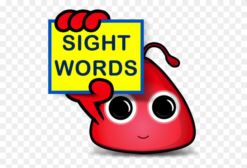 512x512 Descargar Imágenes Prediseñadas Dolch Sight Word Sight Word Dolch Word List Clip - List Clipart