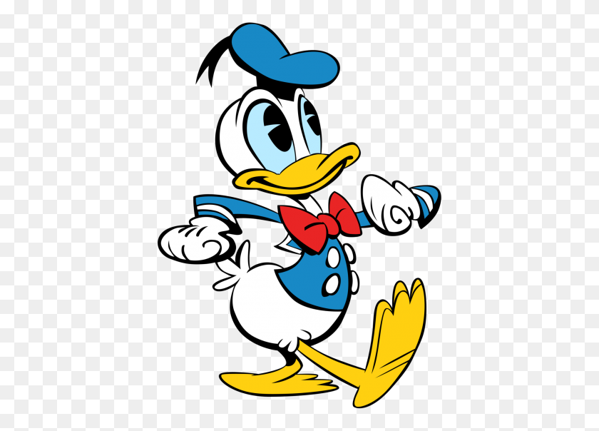 400x544 Download Donald Duck Free Png Transparent Image And Clipart - Pogo Stick Clipart