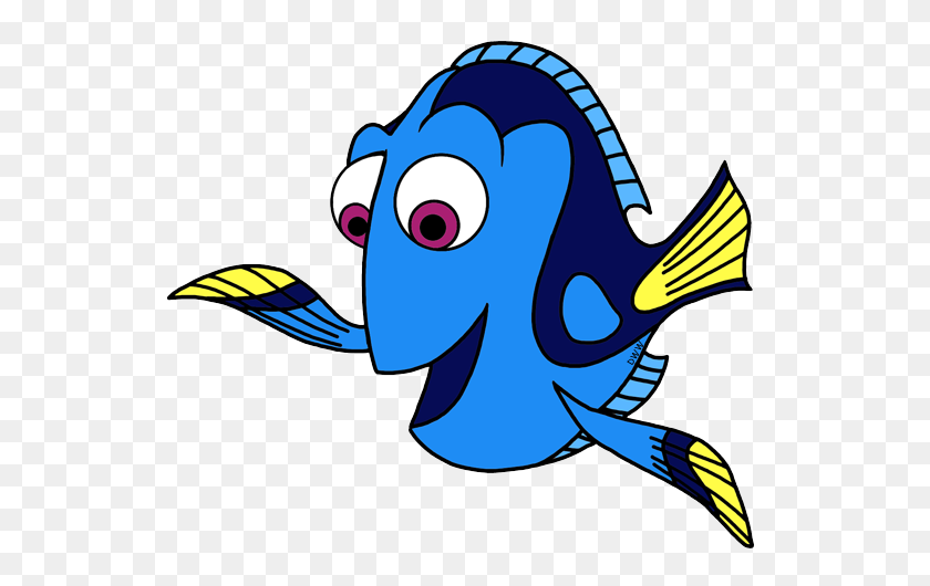 550x470 Download Dory Fish Clipart Mr Ray Finding Nemo Clip Art Wing - Mr Clipart
