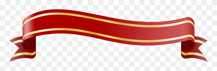 2699x750 Descargar Dibujo - Bandera Roja Clipart