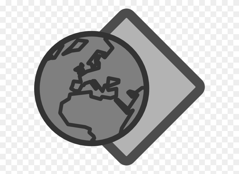 600x551 Download Earth With Paper Clipart - Paper Clip Art