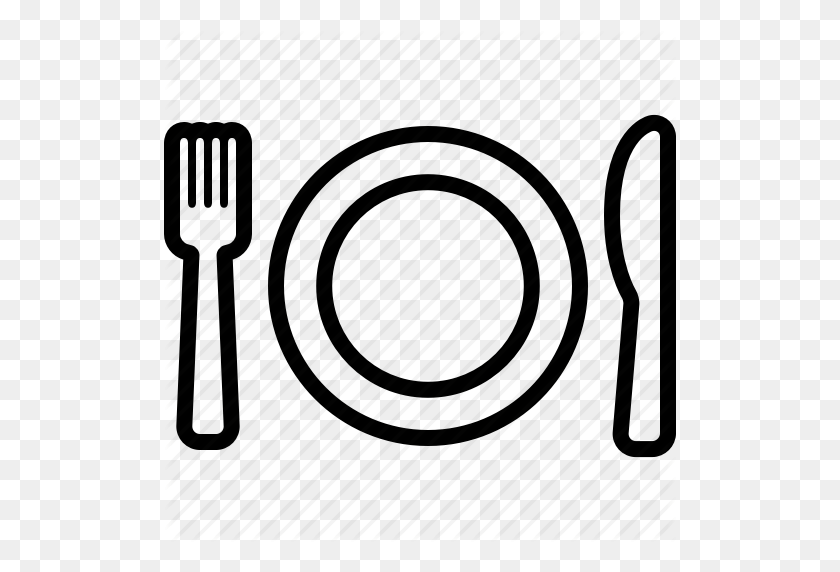 512x512 Download Eating Clipart Buffet Eating Plate Eating, Restaurant - Eat Dinner Clipart