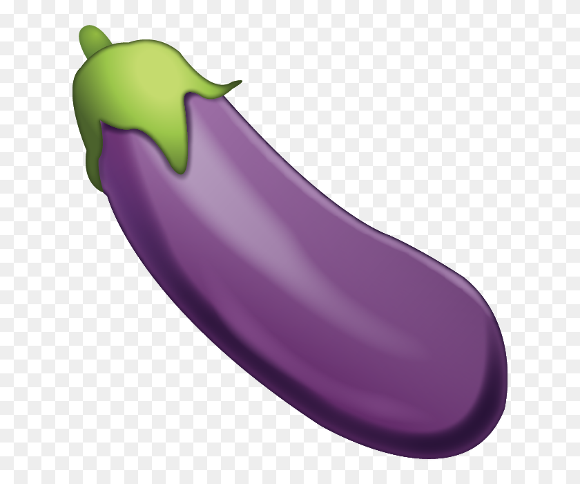 640x640 Download Eggplant Emoji Icon Emoji Island - Purple PNG