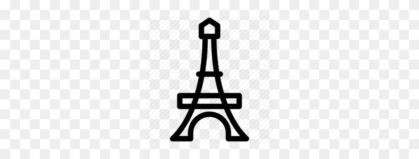 260x260 Download Eiffel Tower In Shapes Clipart Eiffel Tower Clip Art - Twin Day Clipart