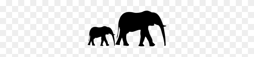 260x130 Азиатский Слон Слоны - Слон Клипарт Png
