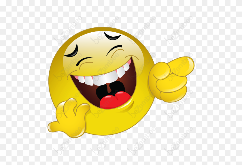 512x512 Download Emoji Laughing Gif Animation Clipart Smiley Emoticon Clip - Laughing Clipart