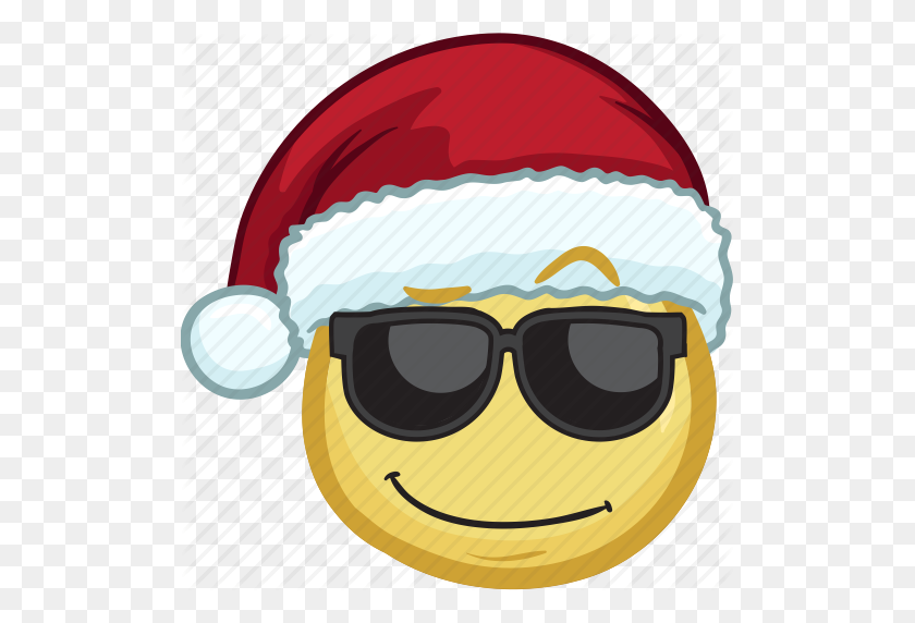 507x512 Descargar Emoji Con Sombrero De Santa Clipart De Santa Claus Traje De Santa Clip - Png Sombrero De Santa