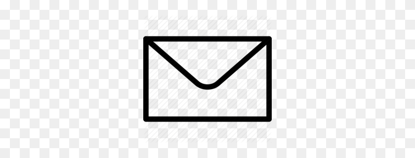 260x260 Download Envelope Vetor Png Clipart Mail Mail, Envelope, White - White Envelope PNG