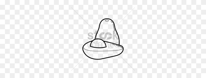 260x260 Descargar Euclidean Vector Clipart Clipart Illustration, Drawing - Witch Hat Clipart Black And White