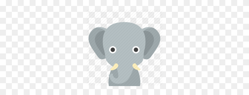 260x260 Download Face Clipart Elephants Computer Icons Clip Art - Elephant Ears Clipart