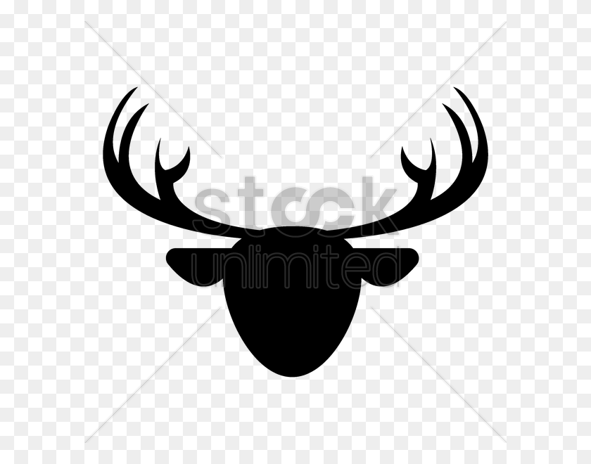 600x600 Download Face Clipart Reindeer Silhouette Clip Art Reindeer - Reindeer Black And White Clipart