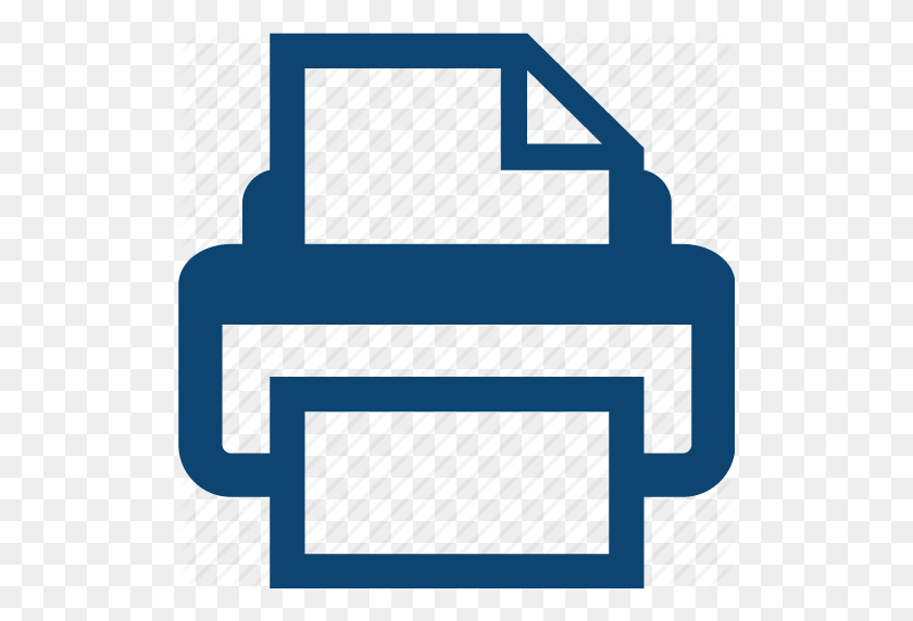 512x512 Descargar Icono De Fax Clipart Iconos De Equipo Impresora Azul, Texto - Imágenes Prediseñadas De Papel