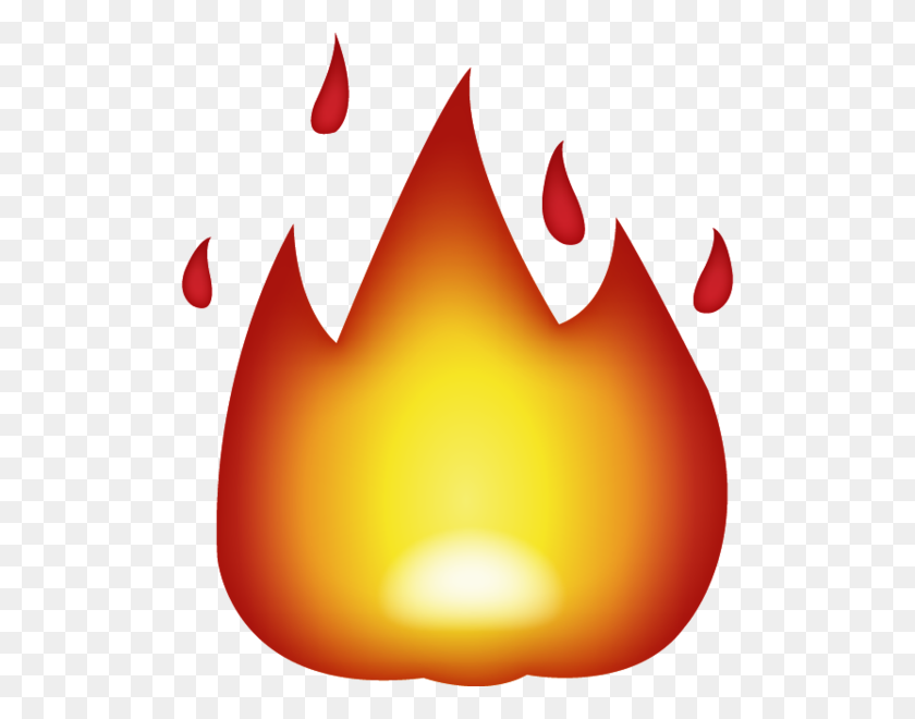 600x600 Download Fire Emoji Icon Emoji Island - Fire Transparent PNG