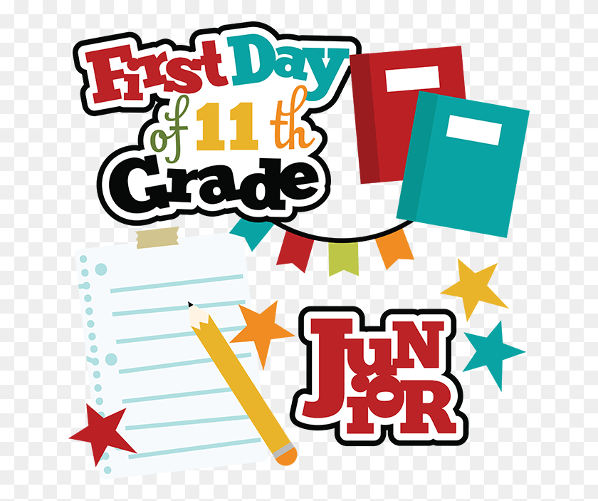 648x643 Download First Day Of Second Grade Clip Art Clipart Second Grade - School Students Clipart