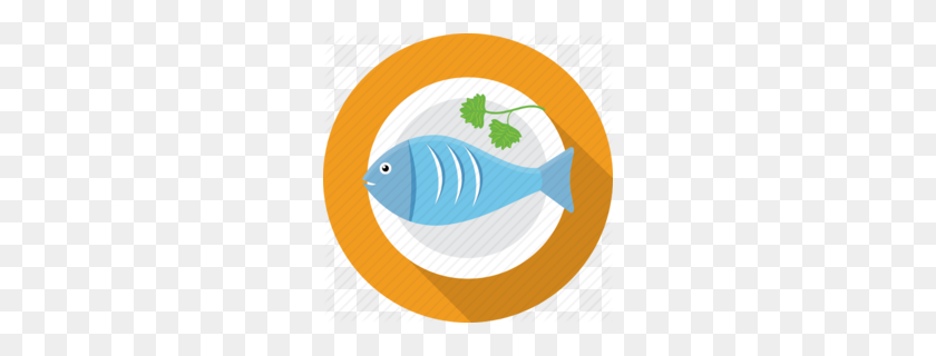 260x260 Скачать Рыбный Корм ​​Значок Клипарт Рыба Морепродукты - Пресноводные Рыбы Клипарт