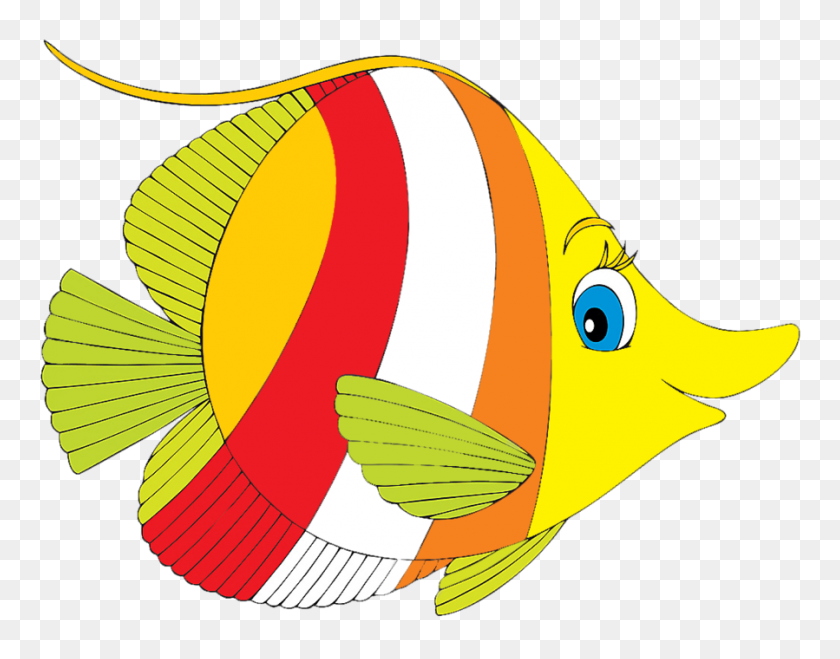 899x691 Скачать Векторный Клипарт Рыб Коралловый Риф Рыбы Картинки - Рифовый Клипарт