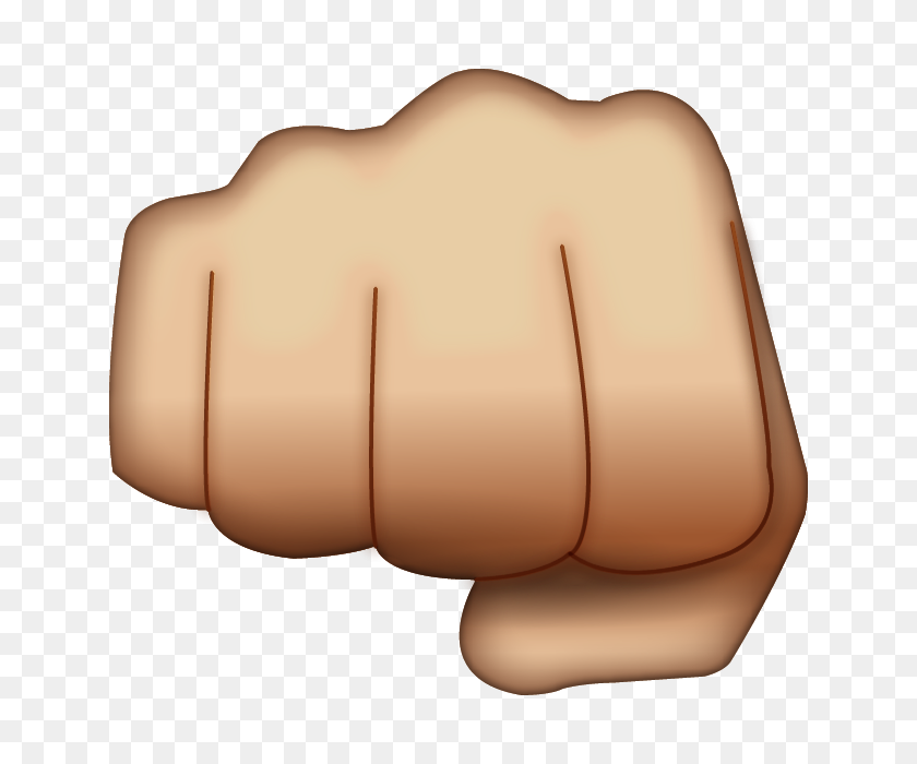 640x640 Download Fist Hand Emoji Icon Emoji Island - Hand Emoji PNG