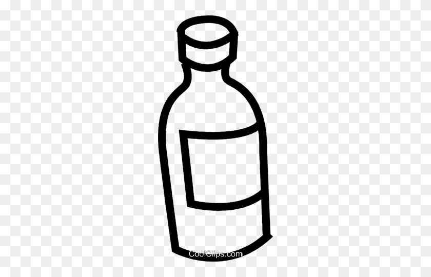 224x480 Download Flasche Clipart Bottle Clip Art Bottle, Product, Line - Test Tube Clipart Black And White
