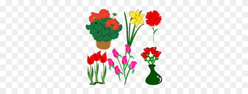 260x260 Download Flower Potting Clip Art Clipart Flowerpot Clip Art - Weed Plant Clipart