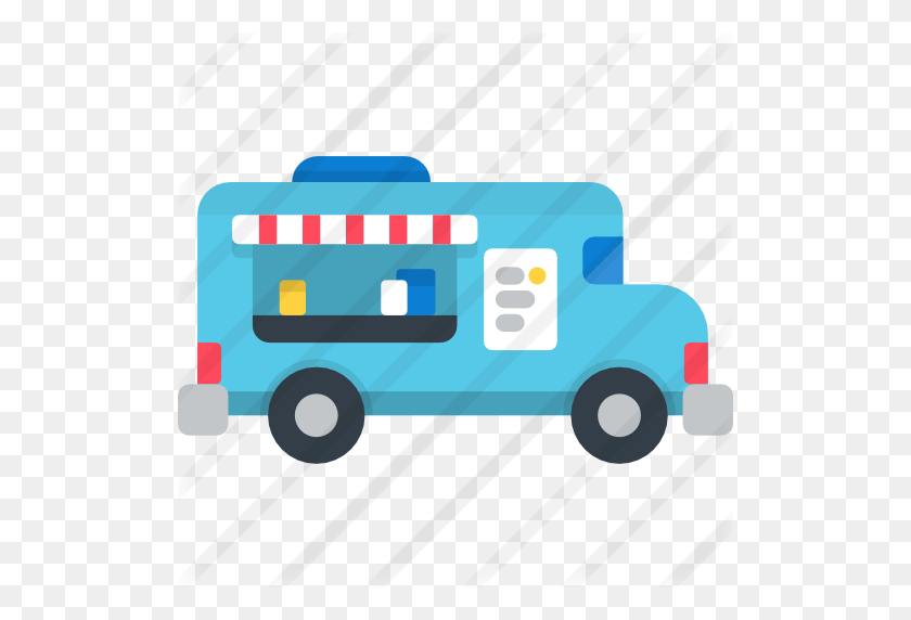 512x512 Download Food Truck Flat Icon Clipart Food Truck Clip Art Food - Pickup Truck Clipart