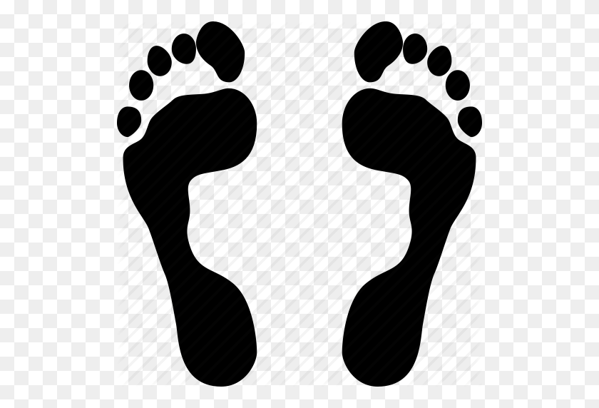 512x512 Скачать Foot Prints Clipart Footprint Clip Art Footprint - Footprints Clipart Black And White