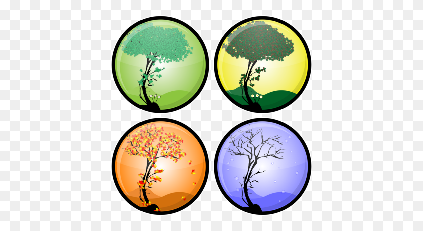 400x400 Download Four Seasons Free Png Transparent Image And Clipart - Seasons Clipart