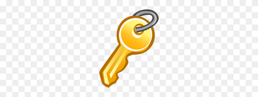 256x256 Download Free Golden Key Png Image Icon Favicon Freepngimg - Golden Key PNG