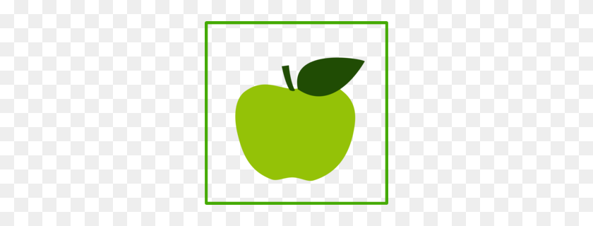 260x260 Download Free Green Apple Clipart Clip Art Apple, Leaf, Grass - Free Food Clipart