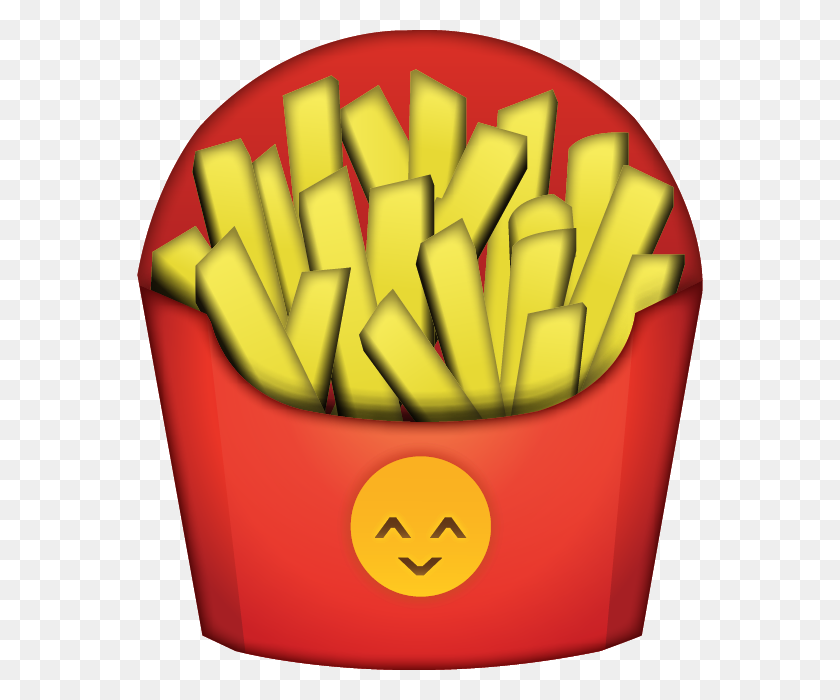 640x640 Download French Fries Emoji Icon Emoji Island - French Fry PNG