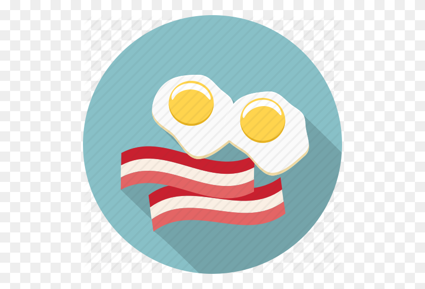 512x512 Download Fried Eggs Icon Png Clipart Fried Egg Bacon Clip Art - Scrambled Eggs Clipart