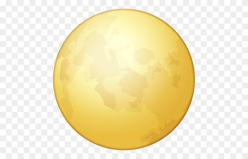 480x480 Download Full Moon Emoji Image In Png Emoji Island - Moon Emoji PNG