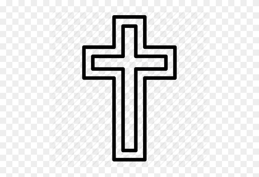 512x512 Скачать Погребальный Крест Христианский Клип-Арт Христианский Крест - Клипарт Религиозный Крест