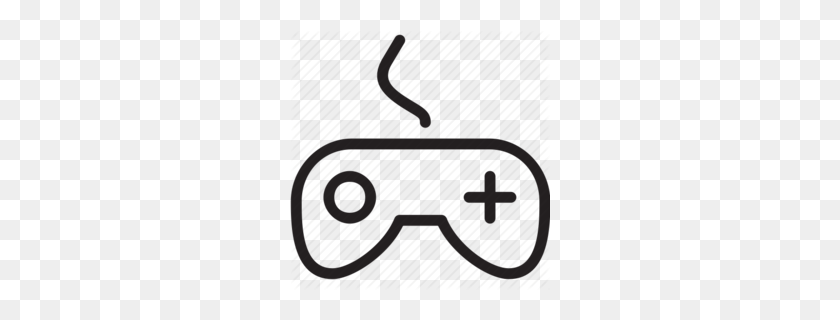 260x260 Download Game Controller Outline Png Clipart Game Controllers Joystick - Player Unknown Battlegrounds PNG