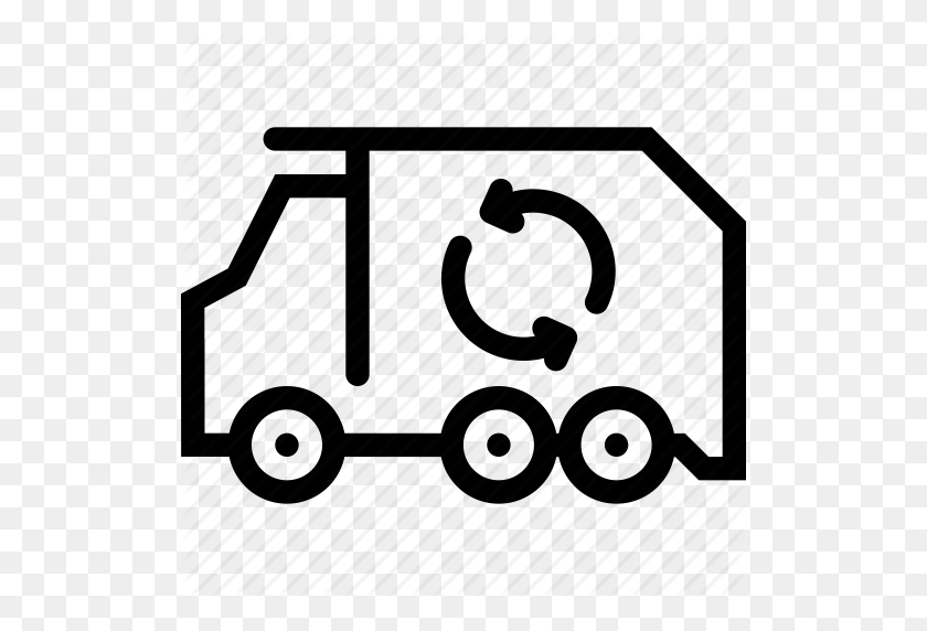 512x512 Download Garbage Truck Icon Clipart Car Garbage Truck Car, Truck - Garbage Truck Clipart Images