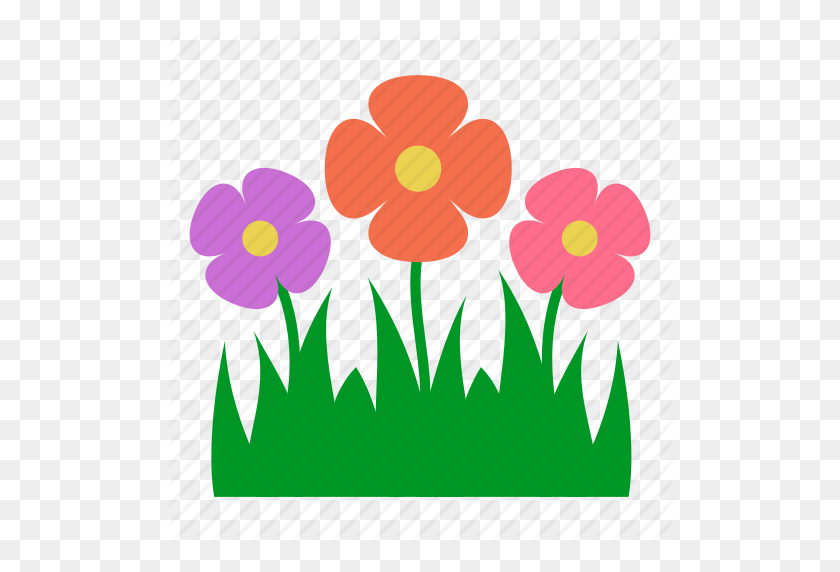 512x512 Download Garden Icon Color Clipart Floral Design Computer Icons - Flower Garden Clipart
